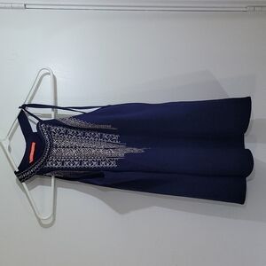 Lulumari Women's Sleeveless Top Navy  Size Small